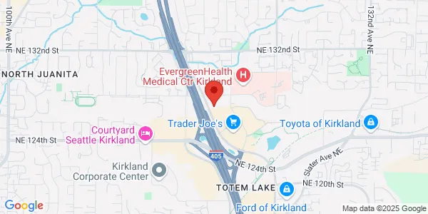 Map of 12710 Totem Lake Blvd NE Kirkland, WA 98034
