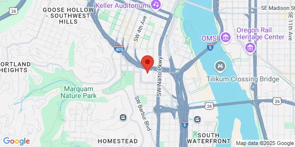 Map of 2501 SW First Ave Ste 400 Portland, OR 97201