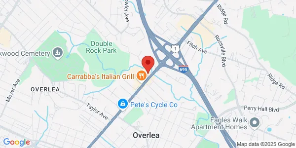 Map of 7700 Belair Rd Baltimore, MD 21236