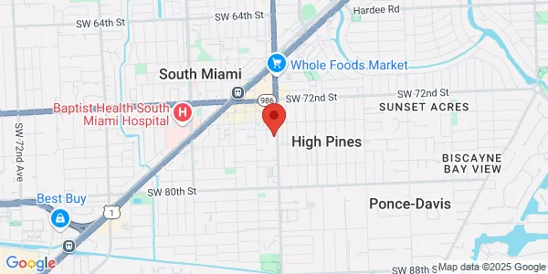 Map of 7520 SW 57th Ave Ste A Miami, FL 33143
