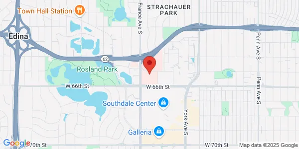 Map of 6525 France Ave S Ste 275 Edina, MN 55435