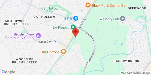 Map of 230 Deer Ridge Dr Round Rock, TX 78681