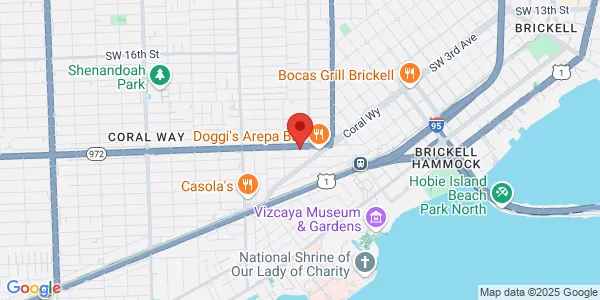 Map of 1330 SW 22nd St Ste 401 Miami, FL 33145