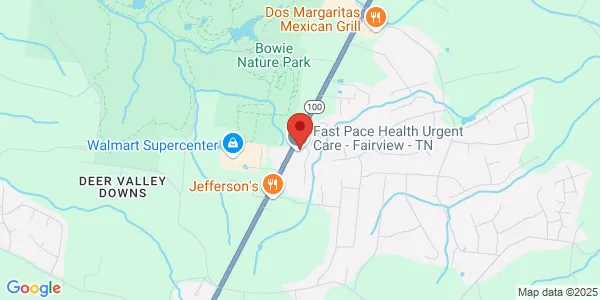 Map of 2377 Fairview Blvd Fairview, TN 37062