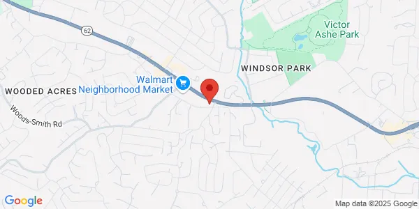 Map of 5326 Western Ave Knoxville, TN 37921