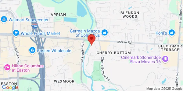 Map of 1375 Cherry Way Dr Ste 220 Columbus, OH 43230