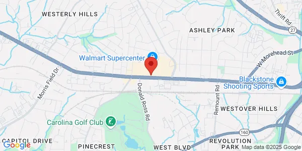Map of 3250 Wilkinson Blvd Ste I Charlotte, NC 28208