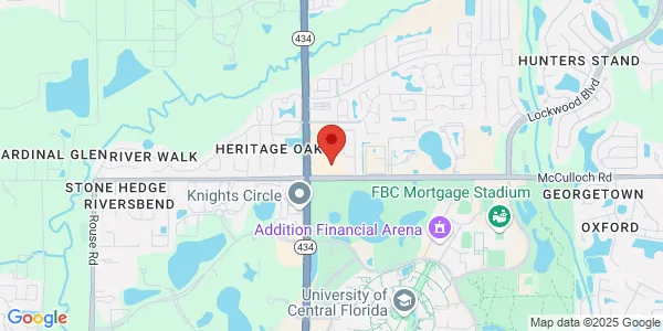 Map of 4250 Alafaya Trl Ste 188 Oviedo, FL 32765