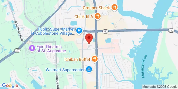 Map of 232 Southpark Cir E St Augustine, FL 32086