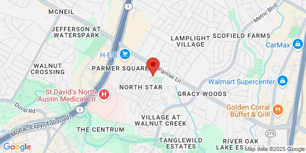 Map of 12414 Alderbrook Dr Ste 210 Integrated Health Center Bldg Austin, TX 78758
