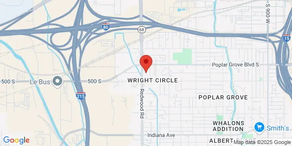 Map of 441 S Redwood Rd Salt Lake City, UT 84104