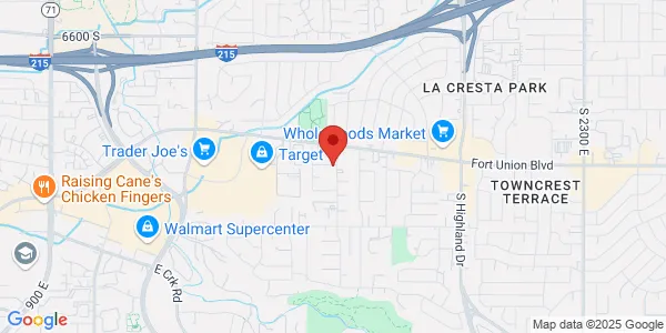 Map of 1950 E 7000th S Salt Lake City, UT 84121