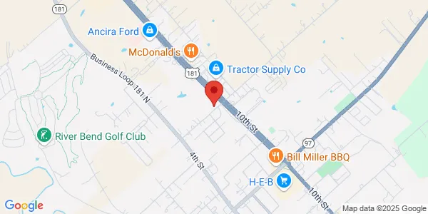 Map of 559 Tenth St Floresville, TX 78114