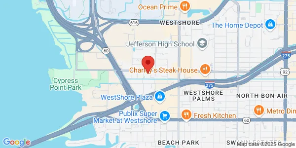 Map of 5016 W Cypress St Ste 210 Tampa, FL 33607