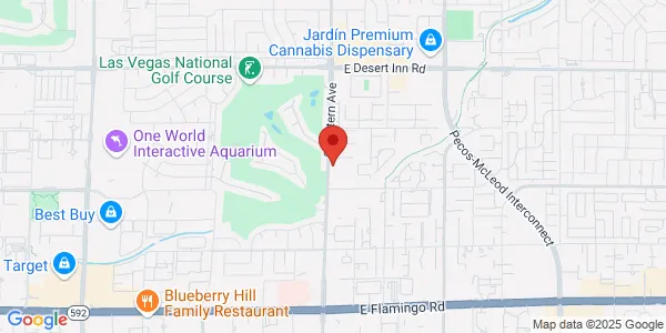 Map of 3650 S Eastern Ave Ste 200 Las Vegas, NV 89169