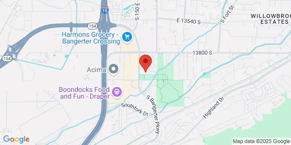 Map of 13953 S Bangerter Pkwy Draper, UT 84020