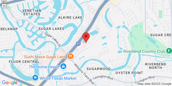 Map of 14851 Sw Fwy Sugar Land, TX 77478