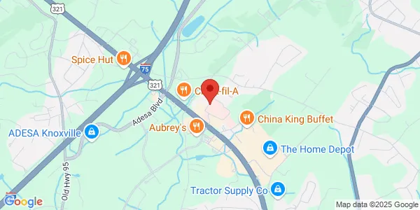 Map of 550 Fort Loudoun Medical Center Dr First Floor Lenoir City, TN 37772