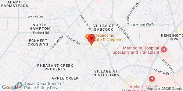 Map of 5788 Eckherd Rd San Antonio, TX 78240