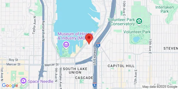 Map of 1100 Fairview Ave N Seattle, WA 98109