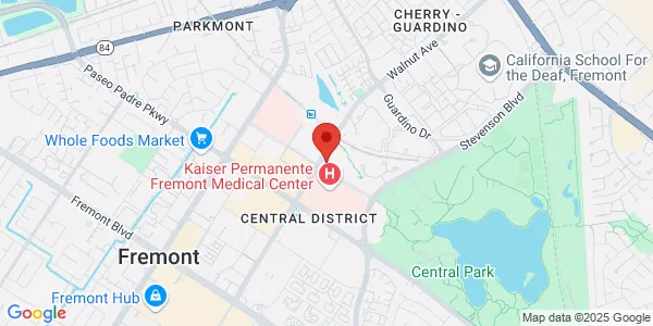 Map of 39350 Civic Center Dr Ste 100 Fremont, CA 94538