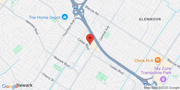 Map of 37478 Cedar Ave Newark, CA 94560