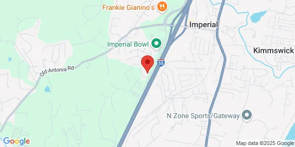 Map of 1502 Professional Dr Imperial, MO 63052