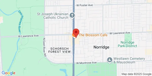 Map of 8343 W Lawrence Ave Norridge, IL 60706