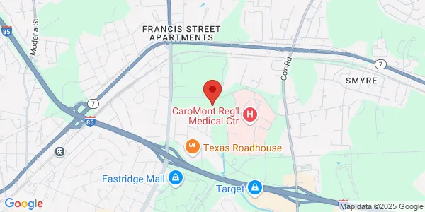 Map of 620 Summit Crossing Pl Ste 106 Gastonia, NC 28054