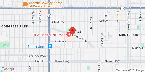 Map of 4700 Hale Pkwy Ste 380 Denver, CO 80220