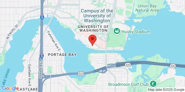 Map of 1701 NE Columbia Rd Center on Human Development and Disability Center Seattle, WA 98195