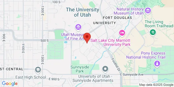 Map of 500 Foothill Dr Salt Lake City, UT 84148