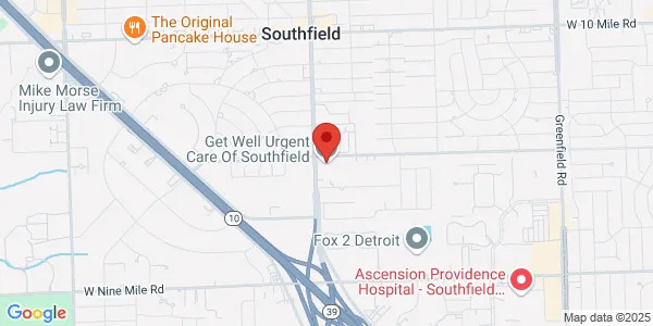 Map of 23832 Southfield Rd Southfield, MI 48075