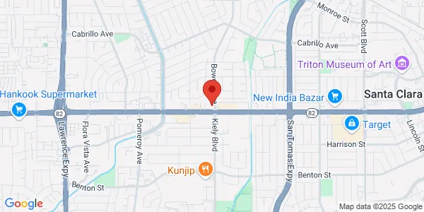 Map of 2803 E El Camino Real Santa Clara, CA 95051