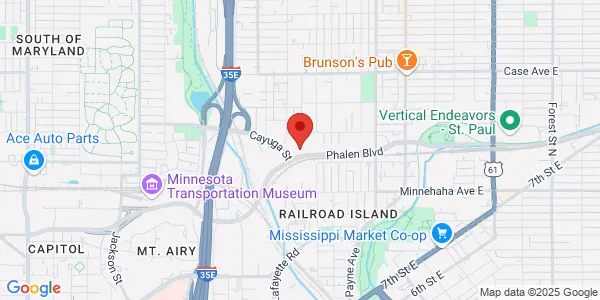 Map of 435 Phalen Blvd Saint Paul, MN 55130