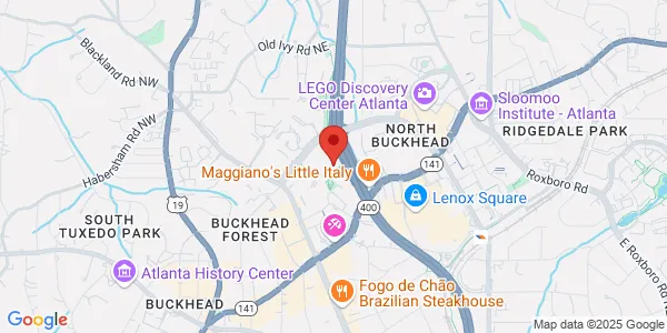 Map of 3495 Buckhead Lp NE Ste 115 Atlanta, GA 30326