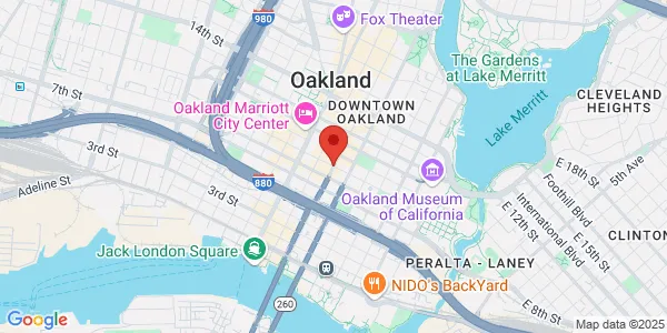 Map of 351 9th St Ste 202 San Francisco, CA 94103