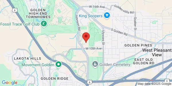 Map of 1020 Johnson Rd Golden, CO 80401