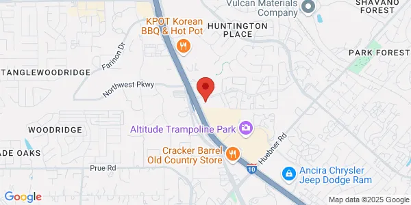 Map of 11825 Interstate 10 W Ste 201 San Antonio, TX 78230