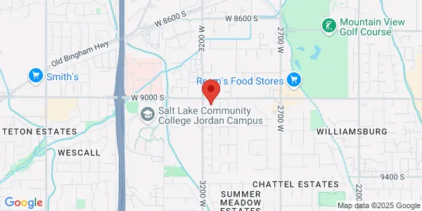 Map of 3181 W 9000th S West Jordan, UT 84088