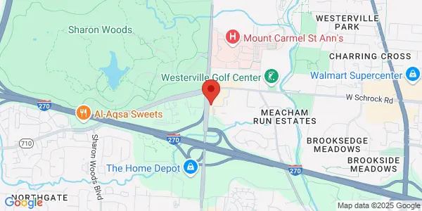 Map of 6754 Cleveland Ave Columbus, OH 43231