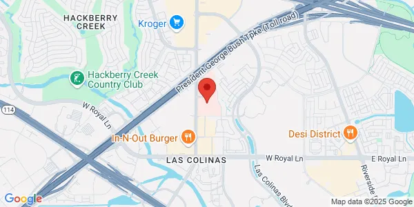 Map of 6750 N MacArthur Blvd Ste 200 Irving, TX 75039