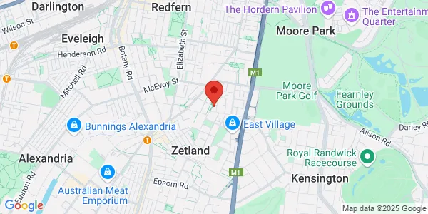 Map of Suite C1 30-36 O'Dea Ave Waterloo New South Wales 2017 Australia