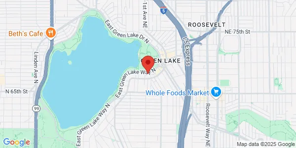 Map of 6800 E Green Lake Way N Ste 200 Seattle, WA 98115