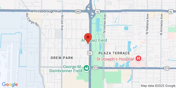 Map of 4748 N Dale Mabry Hwy Tampa, FL 33614