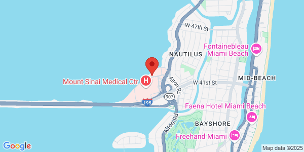 Map of 4308 Alton Rd Ste 740 Miami Beach, FL 33140