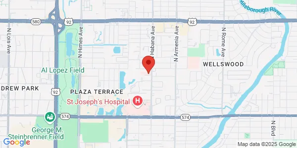 Map of 4726 N Habana Ave Ste 100 Tampa, FL 33614
