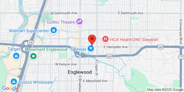 Map of 221 E Hampden Ave Englewood, CO 80113