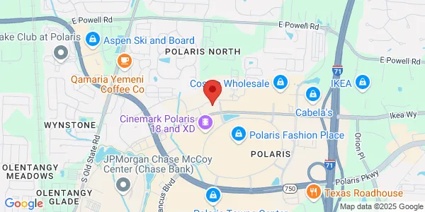 Map of 1210 Gemini Pl Ste 200 Columbus, OH 43240
