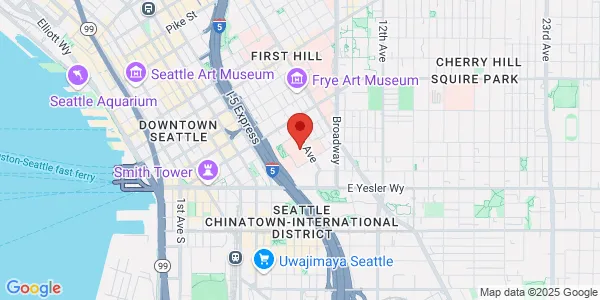 Map of 325 9th Ave Seattle, WA 98104